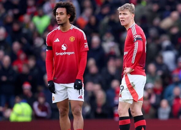 Joshua Zirkzee follows Rasmus Hojlund in reacting to Man Utd signing Benjamin Sesko