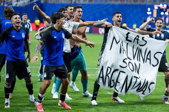 Falklands Banner Overshadows England v Argentina — FIFA Review Urged