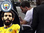 Manchester City inch closer to the completion of £33.7m move for Wolves star Rayan Ait-Nouri as the defender is spotted leaving his medical