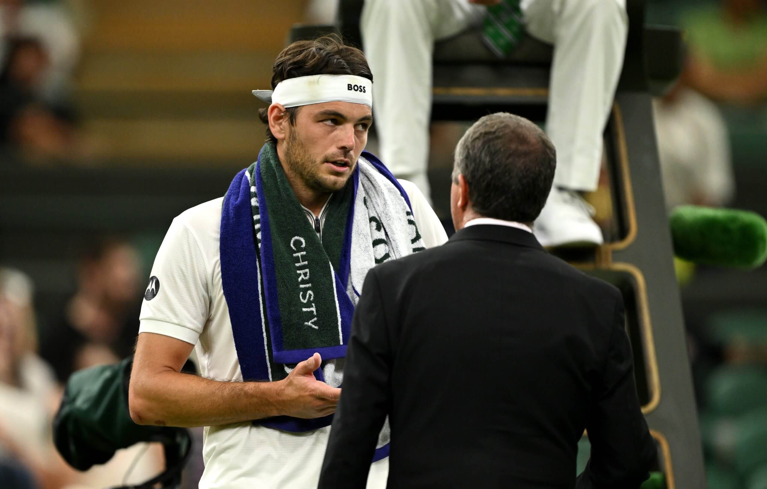 Taylor Fritz frustrated as Wimbledon comeback is interrupted by curfew