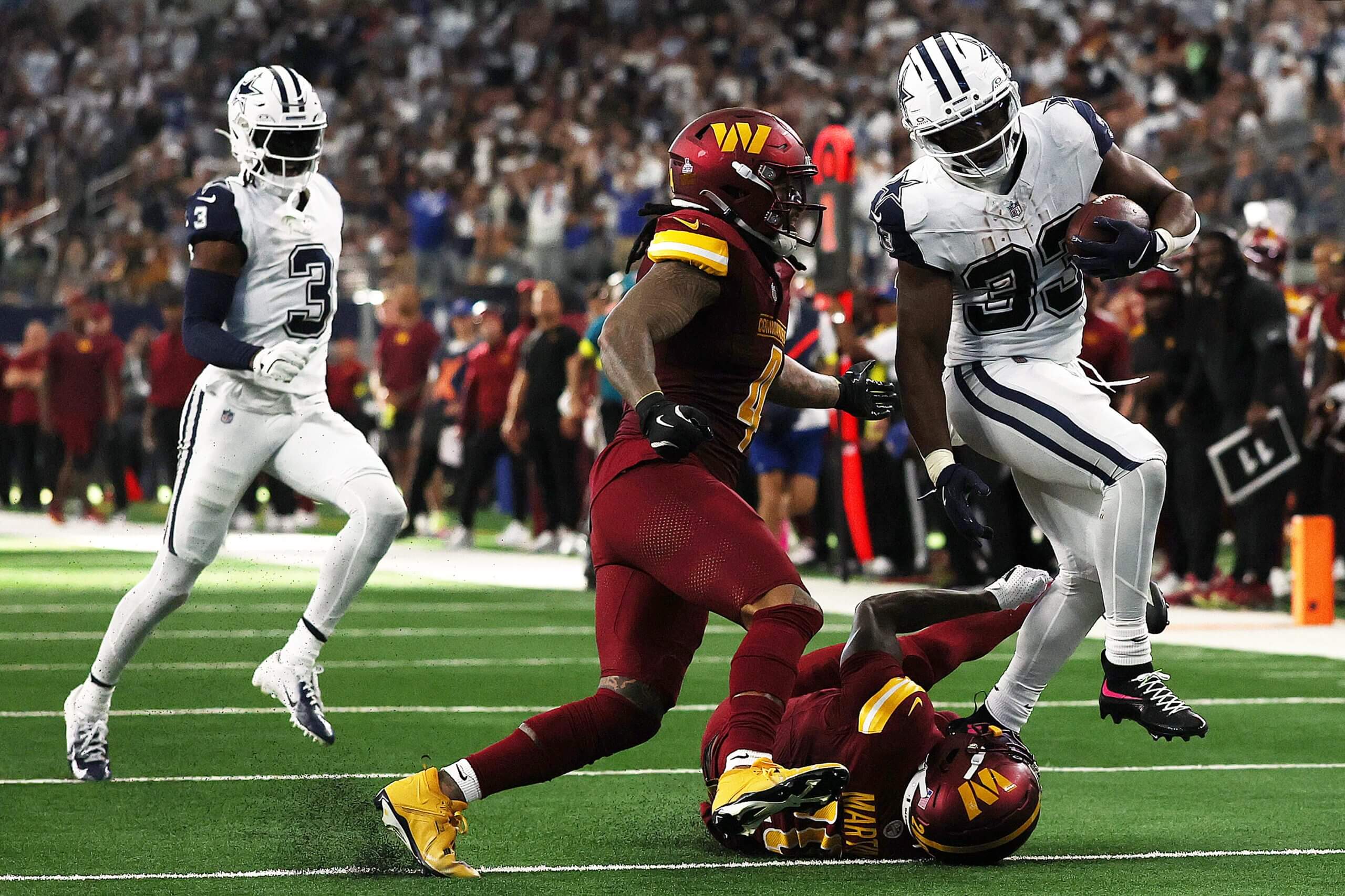 Commanders fuming after 'embarrassing' and 'aggravating' showing vs. Cowboys