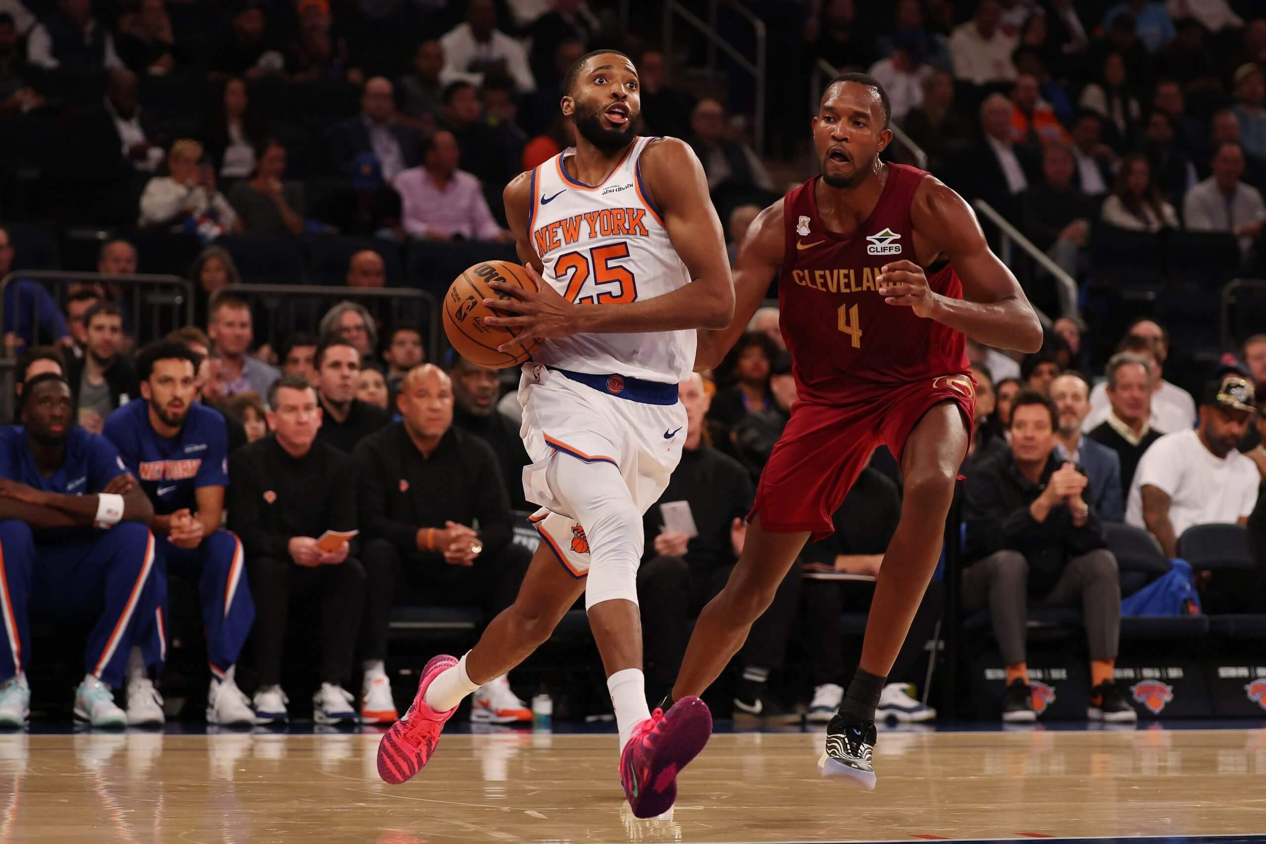 The Knicks changed coaches and vowed to be different. They were against Cavaliers