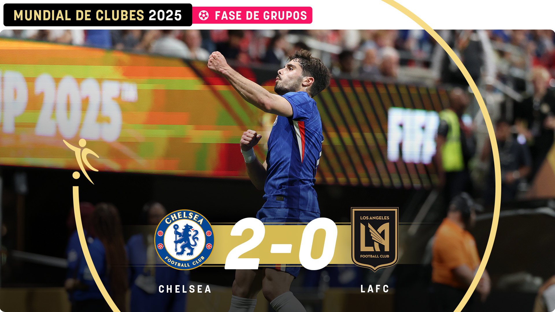 El Chelsea acaba ganando sobrado a un Los Angeles que mereció empatar