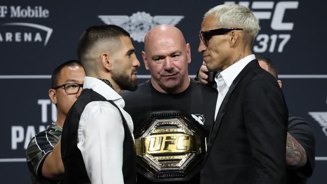 Dónde ver el Topuria vs Oliveira y todos los combates del UFC 317 por TV, online y en directo en España