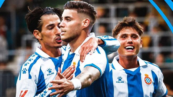 Roberto firma el triunfo de un serio Espanyol