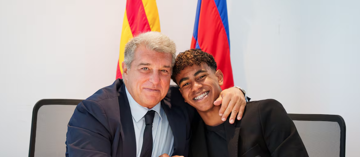 Lamine Yamal, la mejor palanca del Barça: el crecimiento económico que le ha regalado a Laporta