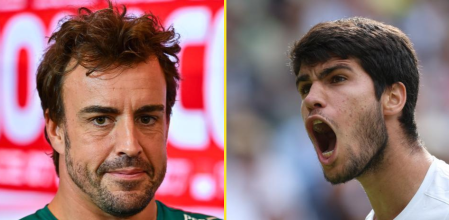 Carlos Alcaraz le lanza el reto a Fernando Alonso: ¿nueva pareja en dobles?