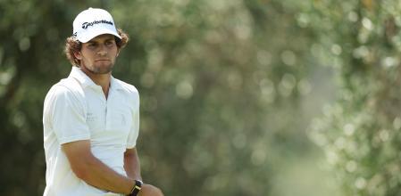 Ángel Ayora, líder del Abierto de Italia a mitad de torneo
