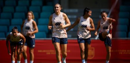 España se prepara ante Bélgica con Aitana a tope y sin Cata Coll ni Alba Redondo