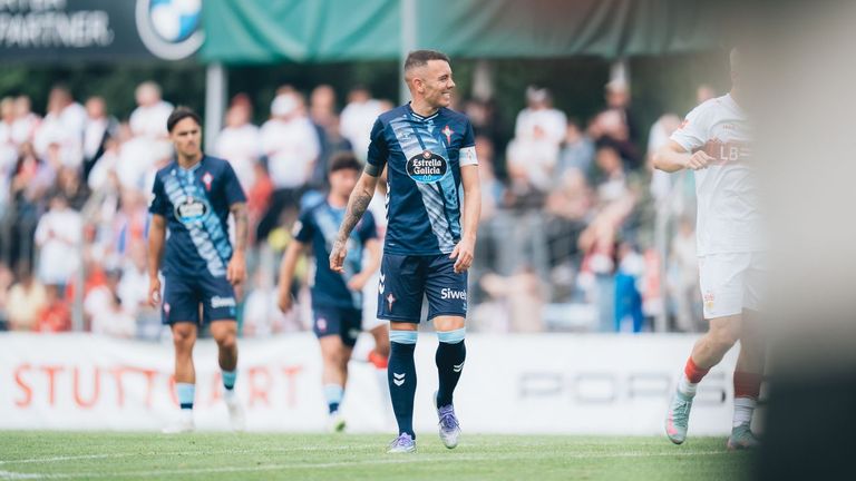 Aspas y Beltrán reaparecen tras sus problemas físicos