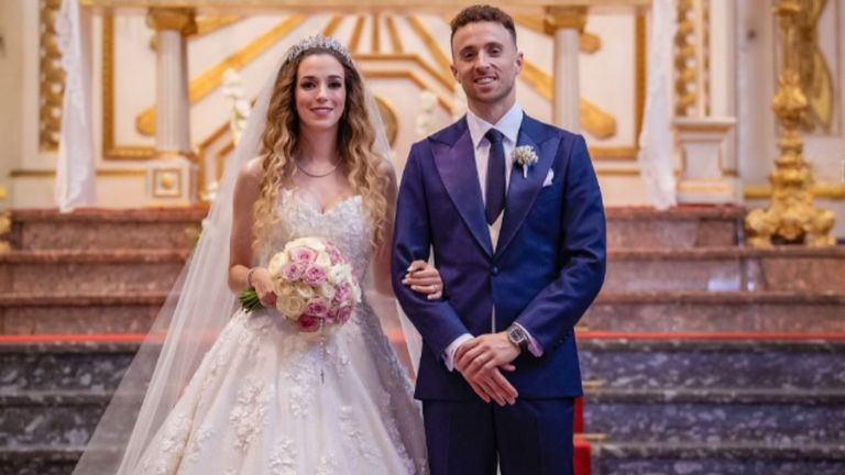 Diogo Jota y Rute Cardoso se casaron hace solo diez días: «Sí, para siempre»