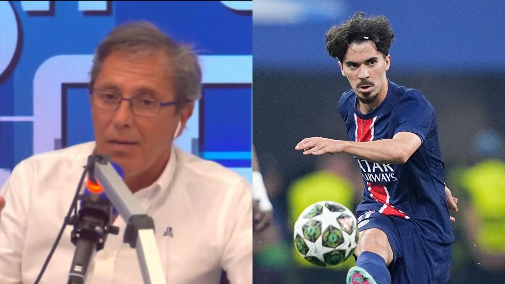 Paco González estalla y carga contra Vitinha del PSG:
