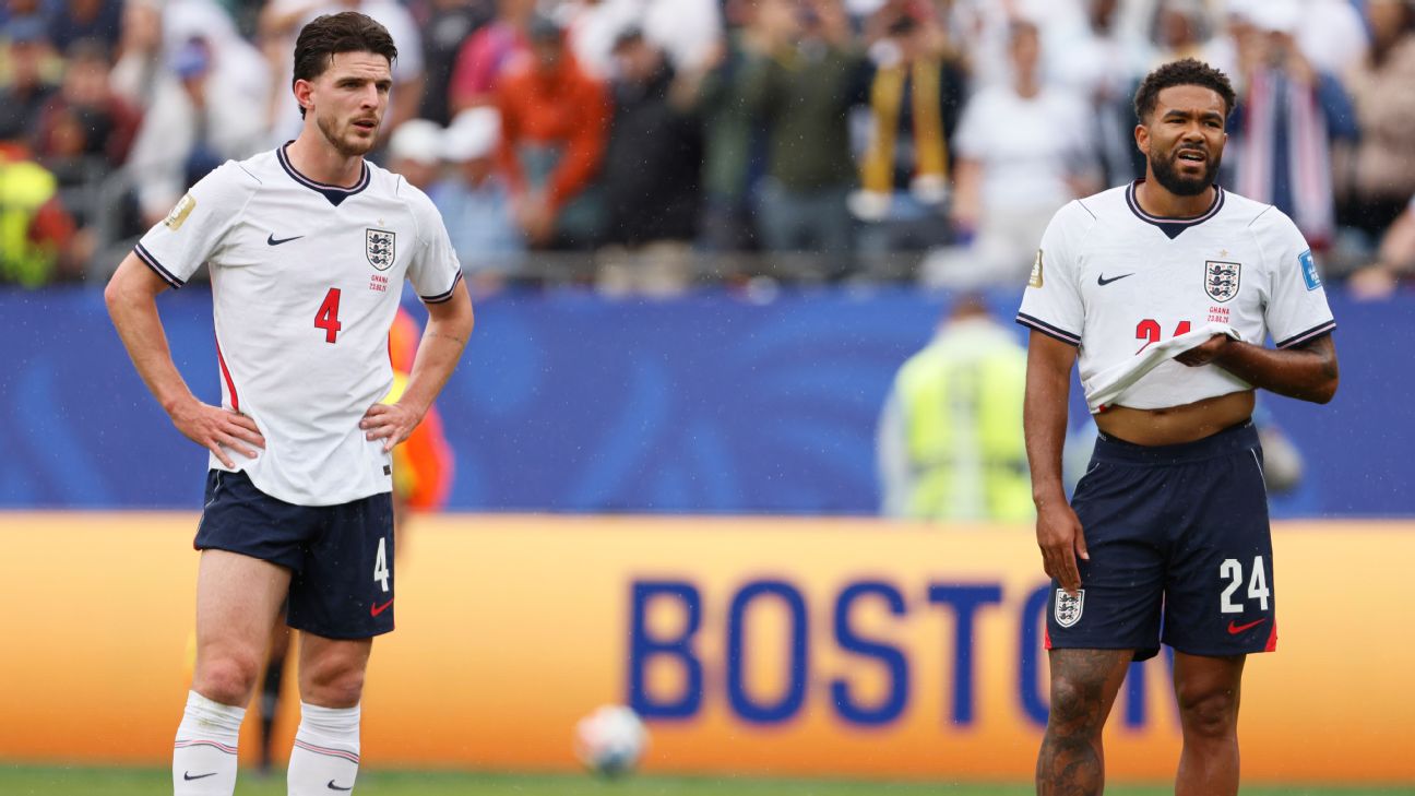 James, Guehi & Rice Miss England Training Ahead of Norway QF