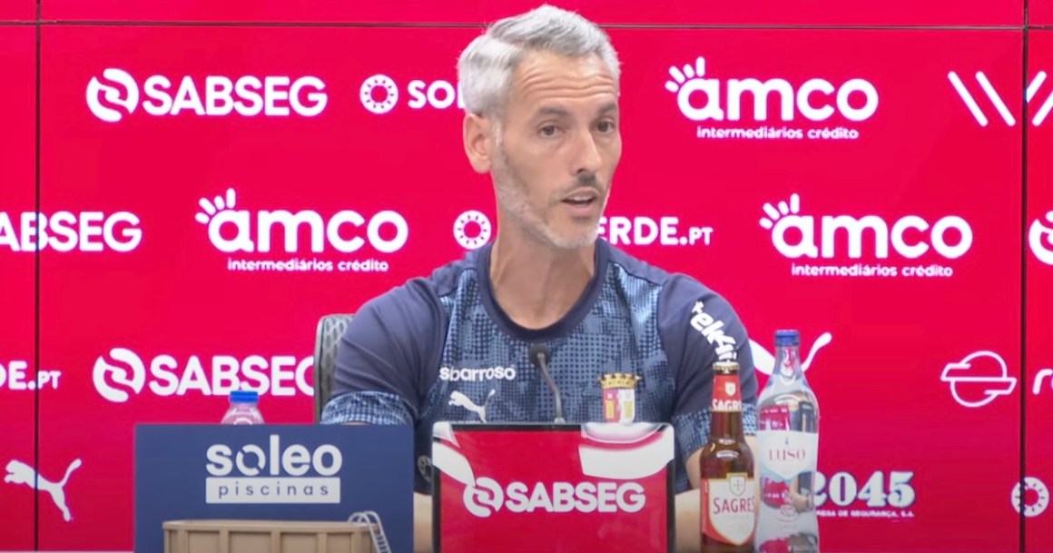Treinador do SC Braga frisa mentalidade de querer ganhar sempre