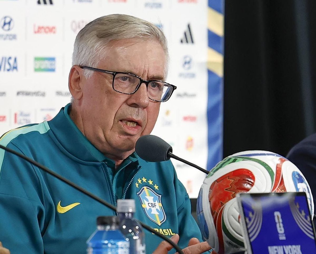 CBF defende continuidade de Ancelotti após queda na Copa