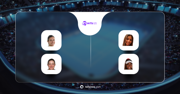 Estelle Cascino/Carole Monnet vs Carmen Corley/Ivana Corley Betting Tip 2024