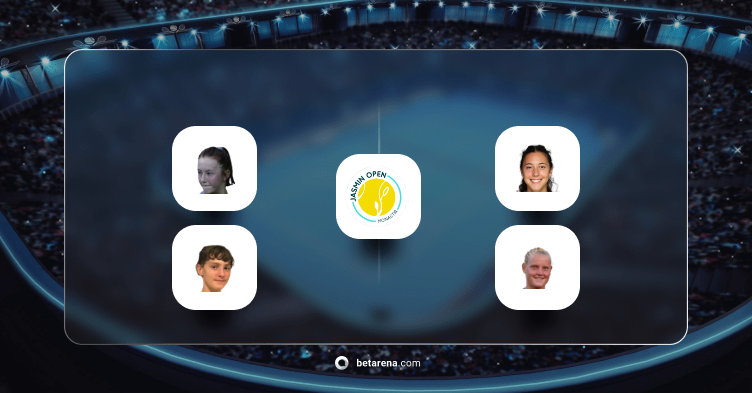 Aliona Falei/Elena Pridankina vs Mariam Bolkvadze/Suzan Lamens Forecast 2024 - WTA Monastir, Tunisia Women Doubles