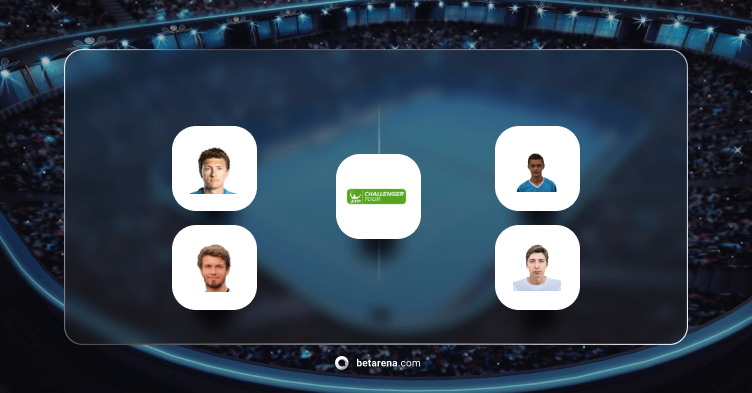 Denis Istomin/Evgeny Karlovskiy vs Maxence Beauge/Lucas.Bouque Forecast 2024 - Round of 16 Clash in Troyes, France Doubles