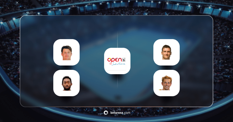 Christian Harrison/Evan King vs Manuel Guinard/Gregoire Jacq Betting Tip 2025 - Predictions for Montpellier, France, Doubles