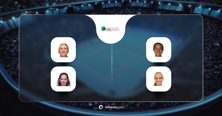 Lyudmyla Kichenok/Jeļena Ostapenko vs Leylah Annie Fernandez/Arantxa Rus Betting Tip 2024