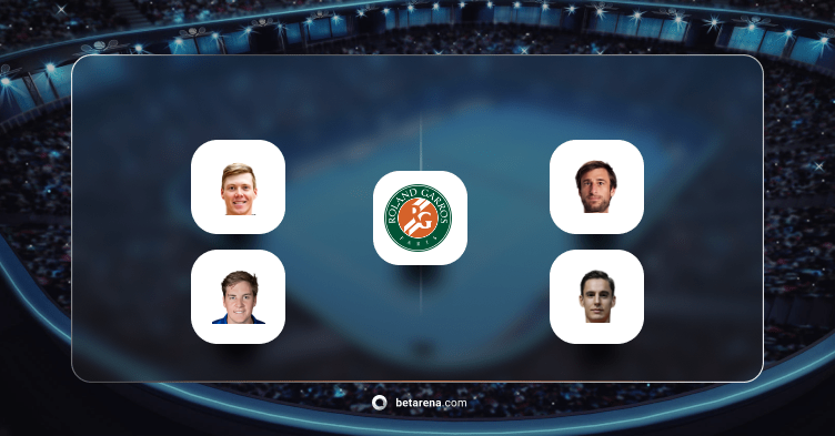 Harri Heliovaara/Henry Patten vs Sander Gille/Joran Vliegen Betting Tip 2024 - French Open Men Doubles