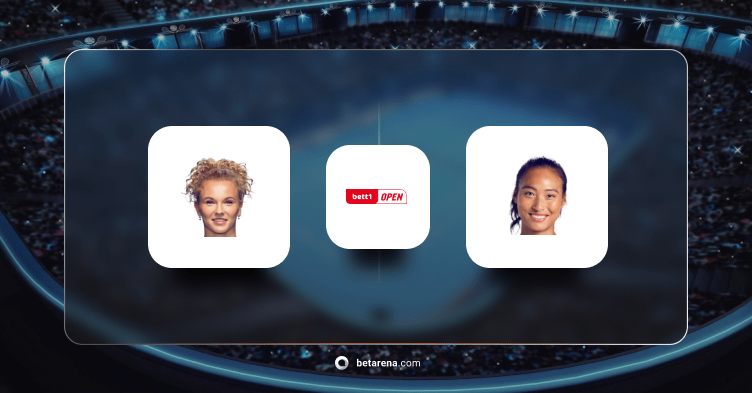 Katerina Siniakova vs Zheng Qinwen Betting Tip 2024 - Predictions for WTA Berlin, Germany