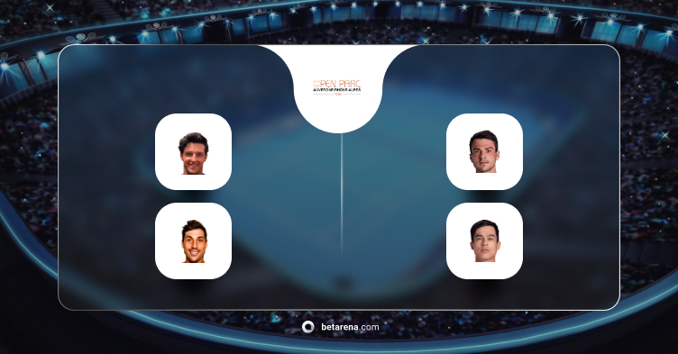 Luciano Darderi/Fernando Romboli vs Pedro Martinez/Mackenzie McDonald Betting Tip 2024 - Predictions for ATP Lyon, France Men Double
