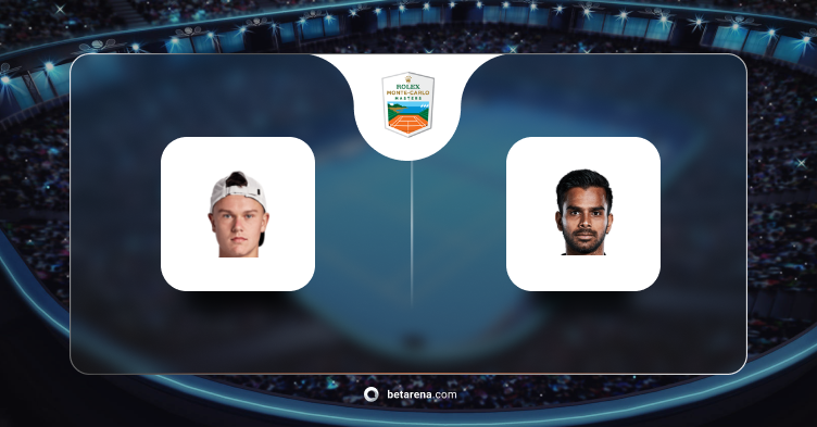 Holger Rune vs Sumit Nagal Betting Tip 2024 - Picks and Predictions for the ATP Monte Carlo, Monaco Men Singles