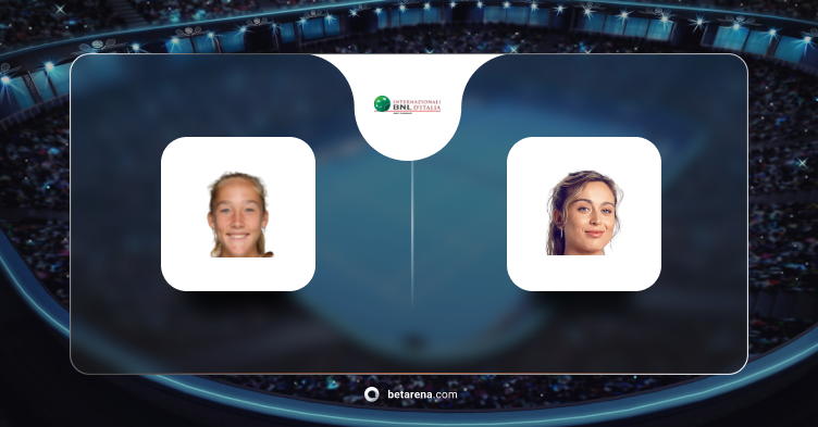 Mirra Andreeva vs Paula Badosa Betting Tip 2024 - Picks and Predictions for the WTA Rome, Italy Women Singles