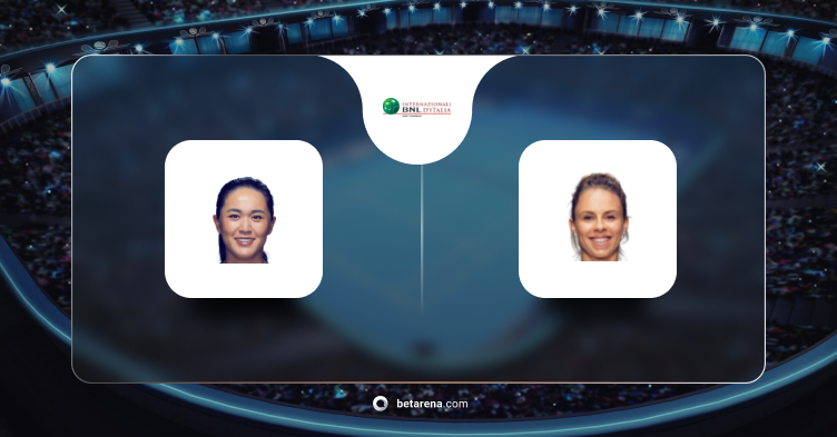 Zhu Lin vs Magda Linette Betting Tip 2024 - Picks and Predictions for the WTA Rome, Italy Women Singles