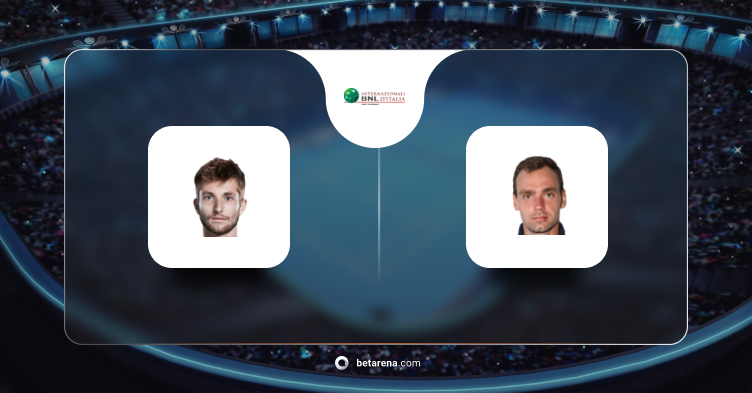 Corentin Moutet vs Roman Safiullin Betting Tip 2024 - Picks and Predictions for the ATP Rome, Italy Men Singles