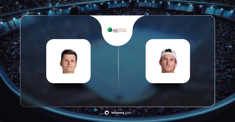Hubert Hurkacz vs Tommy Paul Betting Tip 2024 - Picks and Predictions for the ATP Rome, Italy Men Singles