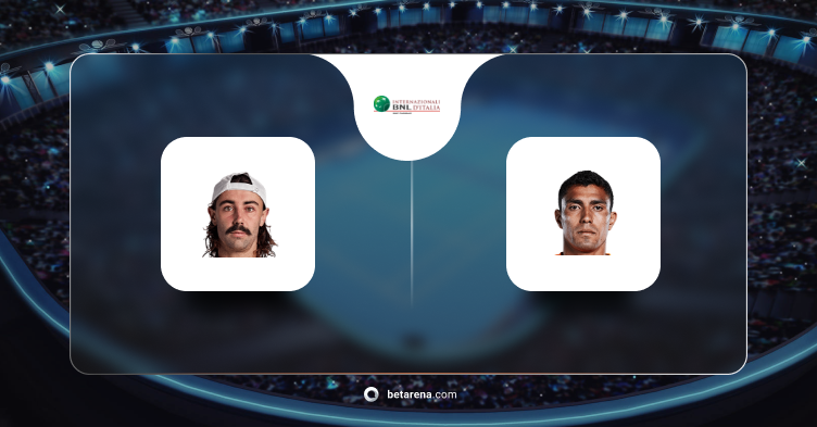 Jordan Thompson vs Thiago Monteiro Betting Tip 2023/2024 - Picks and Predictions for the ATP Rome, Italy Men Singles
