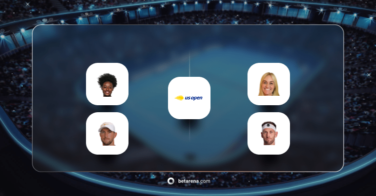 Jackson Withrow/Alycia Parks vs Erin Routliffe/Michael Venus Betting Tip 2024 - Predictions for the US Open Mixed Doubles