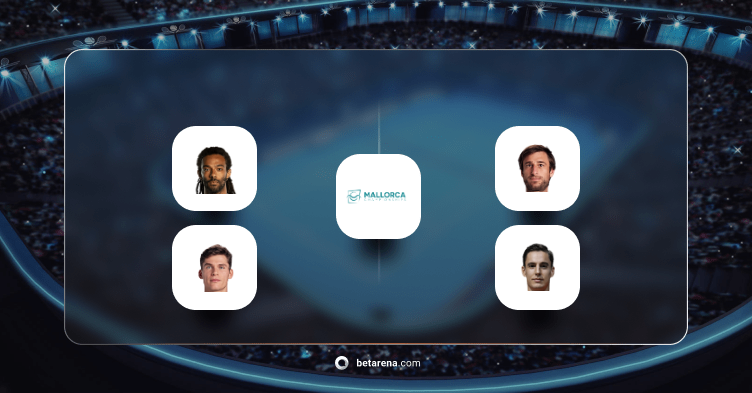 Dustin Brown / Daniel Masur vs Sander Gille/Joran Vliegen Betting Tip 2024 - Predictions for Mallorca, Spain Doubles