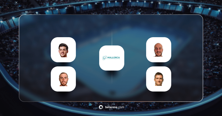 Julian Cash/Robert Galloway vs Constantin Frantzen/Hendrik Jebens Betting Tip 2024 - Predictions for Mallorca, Spain Doubles