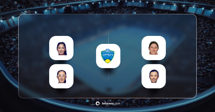Wang Xinyu/Zheng Saisai vs Cristina Bucsa/Yifan Xu Forecast 2024