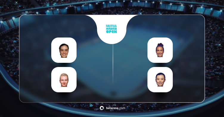 Heather Watson/Xu Yifan Betting Tip 2024 - Picks and Predictions for the WTA Madrid Women Doubles
