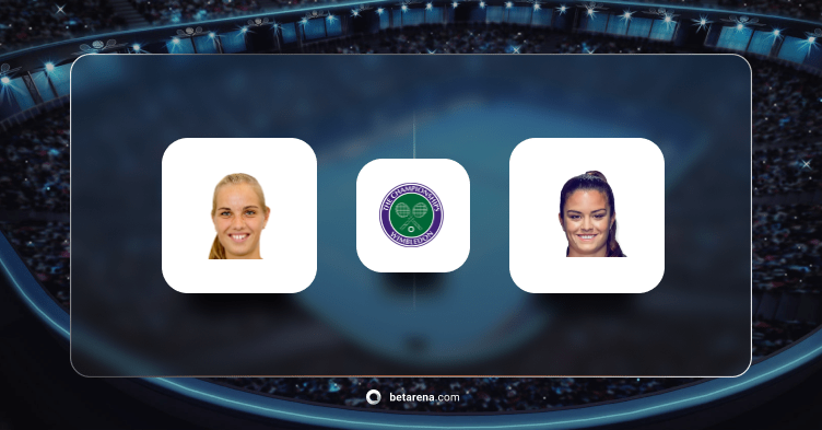 Arantxa Rus vs Maria Sakkari Betting Tip - Wimbledon Women Singles 2024
