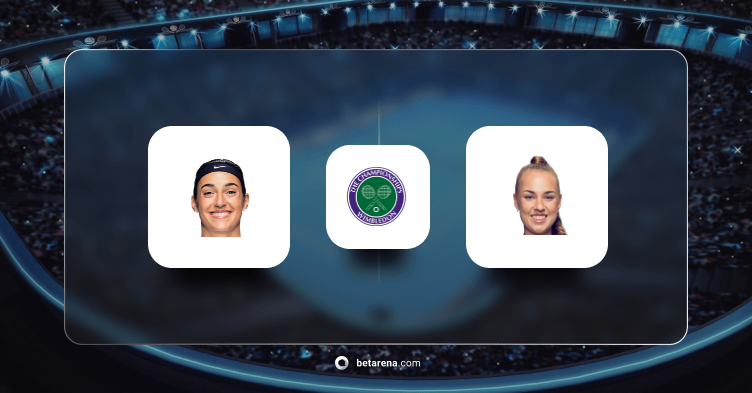Caroline Garcia vs Anna Blinkova Betting Tip - Wimbledon Women Singles