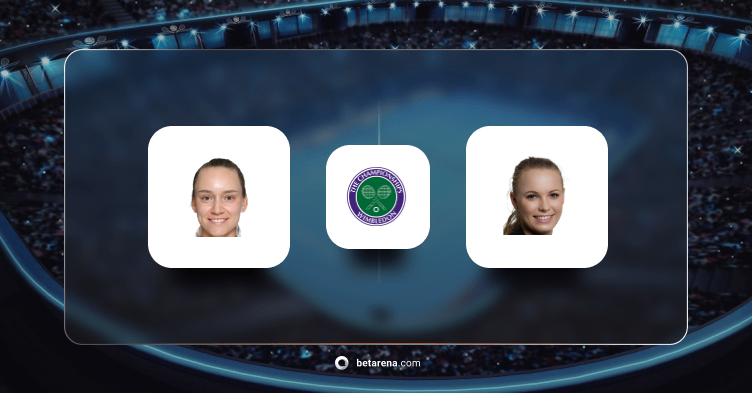 Elena Rybakina vs Caroline Wozniacki ponturi pariuri Wimbledon Londra Marea Britanie 2024