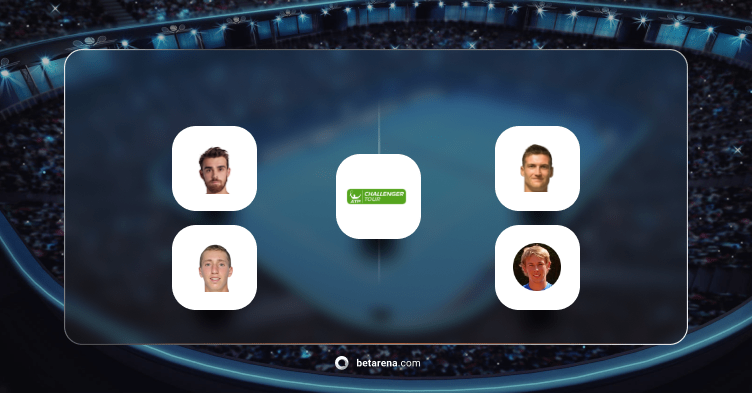 Benjamin Bonzi/Sascha Gueymard Wayenburg vs Manuel Guinard/Gregoire Jacq Betting Tip - Predictions for the ATP Challenger Orleans, France Men Doubles Final