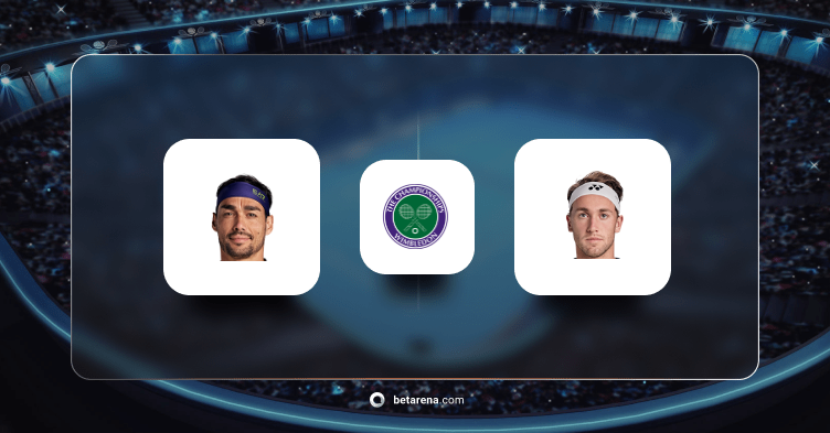 Speltips Fabio Fognini vs Casper Ruud 2024 | Wimbledon, London, Storbritannien