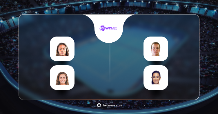 Dalayna Hewitt/Maria Mateas vs Anna Danilina/Zhang Shuai Betting Tip 2023/2024