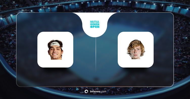 Taylor Fritz vs Andrey Rublev Betting Tip 2024 - Picks and Predictions for the ATP Madrid, Spain Men Singles
