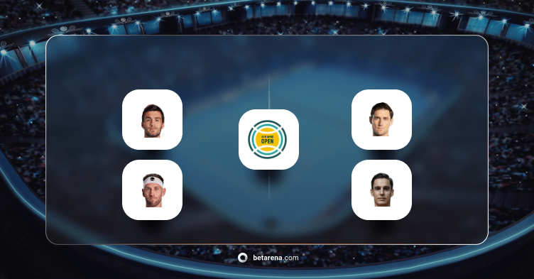 Nikola Mektic/Michael Venus vs Matthew Ebden/Joran Vliegen Betting Tip 2025 - Rotterdam Doubles Predictions