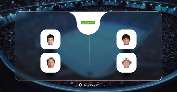 Prognóstico Sander Arends/Matwe Middelkoop vs Gabriel Debru/Ethan Quinn - ATP Challenger Francavilla, Itália Men Double