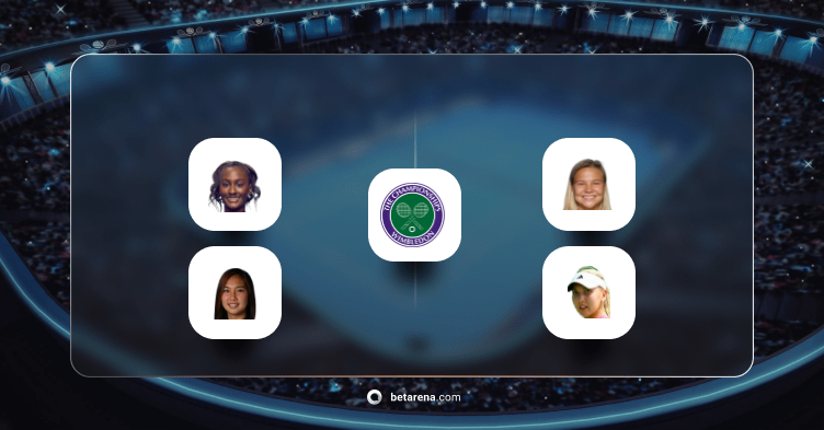 Asia Muhammad/Aldila Sutjiadi vs Diana Shnaider/Elena Vesnina Forecast 2024 - Wimbledon Women's Doubles