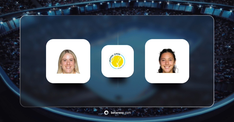 Prognóstico Sonay Kartal vs Mariam Bolkvadze 2024 - Apostas para o WTA Monastir, Tunísia, Qualificação