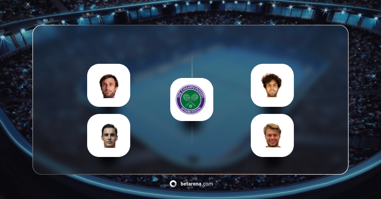 Sander Gille/Joran Vliegen vs Facundo Diaz Acosta/Alexandre Muller Betting Tip 2024 - Predictions for Wimbledon Doubles